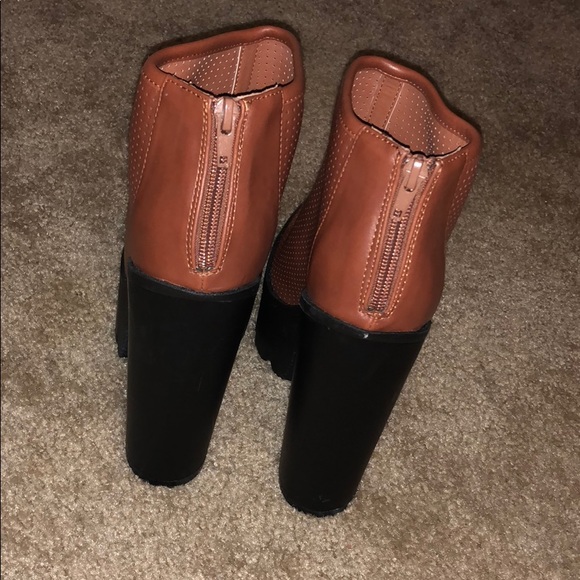 Brown Booties - Picture 2 of 5